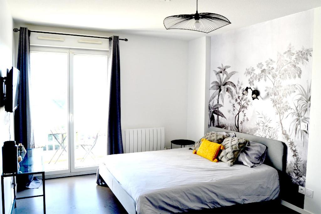 Studio Cosy Bordeaux - Parking Prive - Netflix - Tram A Сенон Экстерьер фото